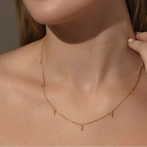NEW Uncommon James Gold Dainty Layering Necklace